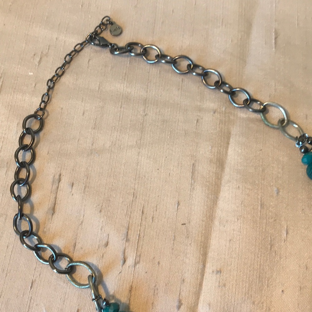 Ruby Rd. Blues Teal statement necklace - Picture 6 of 8